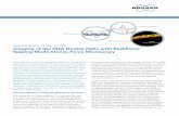 Application Note #142 Imaging of the DNA Double … RevA1...Double Helix DNA is another highly suitable sample benchmark for PeakForce Tapping. It has been extensively imaged by AFM