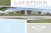 CAPSTONE - LoopNet · Capstone Business Center is a premier new leasing opportunity being developed by Capstone Quadrangle. The development offers state-of-the art industrial office