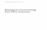 Dialogues Concerning Two New Sciences - Dialogues... Dialogues Concerning Two New Sciences vii in his