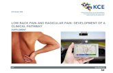 Low back pain and radicular pain: development of a …...2017 KCE REPORT 295S HEALTH SERVICES RESEARCH LOW BACK PAIN AND RADICULAR PAIN: DEVELOPMENT OF A CLINICAL PATHWAY SUPPLEMENT