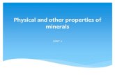 Chemical and physical properties of mineralsfac.ksu.edu.sa/sites/default/files/geo_221-unit-2_0.pdf · Minerals have definite crystalline structures and chemical compositions that