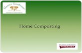 Home Composting - University of Minnesota · •According to the EPA, home composting can divert 700 lb. of waste per household per year from municipal waste. This includes both yard