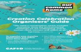 Creation Celebration Organisers’ Guide › content › download › 48375 › 582074 › ... · We have already made huge progress . on climate change and scientists know more than