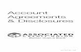 Account Agreements & Disclosures - Associated Credit Union · Account Agreements & Disclosures Notice to Members: The laws and regulations governing the financial services we provide