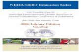NEHA Announces NEHA-CERT Education â€؛ Forms â€؛ Website_Lib_Edit_ آ  NEHA Announces NEHA-CERT