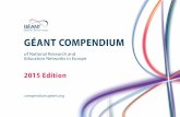 GÉANT COMPENDIUM · GÉANT Compendium of National Research and Education Networks In Europe/Key findings 1 The TNC (tnc16.geant.org) is the largest annual European research networking
