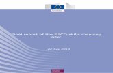 Final report of the ESCO skills mapping pilot...European Skills, Competences, Qualifications and Occupations Final report of the ESCO skills mapping pilot July 2018 4 The automated