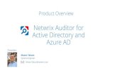 Netwrix Auditor for Active Directory and Azure AD · Office 365 SharePoint Netwrix Auditor for VMware. ... and external auditors, such as what has changed in the Enterprise Admins