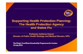 BLP Supporting health protection planning swine flu ... · Seminar outline • Health Protection Agency • Bk difl i dBackground: influenza virus and pandemic influenza • Evolution