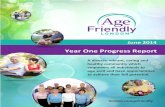 Year One Progress Report - London, Ontario › residents › Seniors › Age-Friendly › ... · 2014-08-20 · Gardening Program – Develop a gardening program to match older adults