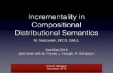 Incrementality in Compositional Distributional …events.cs.bham.ac.uk/syco/2/slides/sadrzadeh.pdfIncrementality in Compositional Distributional Semantics SemDial 2018 joint work with