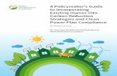 A Policymaker’s Guide to Incorporating Existing Homes into … Policymaker... · 2019-12-21 · A Policymaker’s Guide to Incorporating Existing Homes into Carbon Reduction Strategies