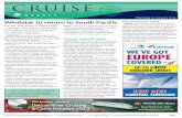 Thursday 31 January 2013 Windstar to return to South Pacific Phil … › 2013 › Jan13 › cw310113.pdf · 2015-09-11 · Islands on the new itinerary include Bora Bora, Moorea,