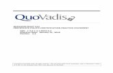 QUOVADIS ROOT CA2 CERTIFICATE POLICY/CERTIFICATION ... · QuoVadis PMA 5 August 2014 1.16 Addition of ICA certificate profiles QuoVadis PMA 26 January 2015 1.17 Update for Certificate