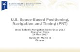 U.S. Space-Based Positioning, Navigation, and …U.S. Space-Based Positioning,Navigation and Timing (PNT) China Satellite Navigation Conference 2017 Shanghai, China 24 May 2017 Harold