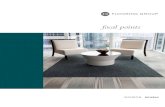 focal points - J+J Flooring Group · GROUP is a leading manufacturer of commercial specified flooring. With our two brands - INVISION broadloom and modular carpet and KINETEX textile