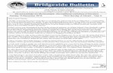 Bridgeside Bulletin - Forsterforstertuncurrycatholic.org.au/wp-content/uploads/2019/... · 2019-12-13 · Bridgeside Bulletin We acknowledge the Worimi people - the traditional custodians