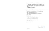 Documentazione Tecnica: Software di Acustica …di acustica architettonica, su come misurare e rivedere i risultati. Tutto ciò non specifico al Tutto ciò non specifico al BZ-7228/29,