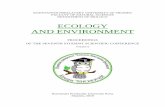 ECOLOGY AND ENVIRONMENT - Shushu.bg/sites/default/files/izdaniq/Seventh Student... · 2019-09-19 · Student Scientific conference “Ecology and environment” held in April 20,