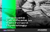 Graduate Certificate in Catchment Hydrology · The graduate certificate provides a pathway into the Master of Catchment Science, for those who don’t meet the entry requirements