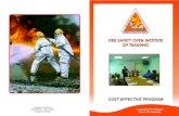 FIRE SAFETY OPEN INSTITUTE OF TRAININGfiretrainingzambia.com/pdf/Fire-Courses-Booklet.pdf · FIRE AWARENESS TRAINING SUBJECT INTENT This fire awareness training course is designed