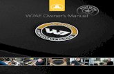 W7AE Owner’s Manual - JL Audiomediacdn.jlaudio.com/media/mfg/9013/media_document/live_1/10W… · Two enclosure recommendations are listed for each model, one sealed and one ported.