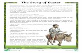 The Story of Easter - WordPress.com › 2020 › 04 › easter-r… · The Story of Easter Jerusalem bustled. The inns and guest houses for miles around were full to bursting, and