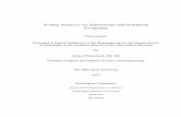Scaling Analytics via Approximate and Distributed Computing · 2020-05-09 · Scaling Analytics via Approximate and Distributed Computing Dissertation Presented in Partial Fulﬁllment