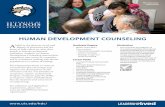 HUMAN DEVELOPMENT COUNSELING...All HDC students are encouraged to join both the American Counseling Association (ACA), the professional association serving the counseling profession,
