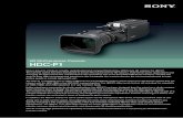 HDC-P1 - Video Data (Englis… · The HDC-P1 is an ideal POV camera for various applications including flash cameras, unmanned studio robotics cameras, stadium sporting events, and