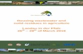 Reusing wastewater and solid residues in agriculture Landau in … › pdf › SWW18_abstract_book.pdf · Reusing wastewater and solid residues in agriculture Landau in der Pfalz