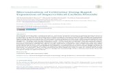 Micronization of Cetirizine Using Rapid Expansion of ... › pdf › OALibJ_2016071415414927.pdf · cluding rapid expansion of supercritical solution (RESS) [5] [12]-[19]. There are