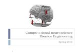 Computational neuroscience Bionics Engineeringdidawiki.cli.di.unipi.it/.../computational-neuroscience/cns-lez1-1.0.pdf · General Info Applied brain science (12 CFU-ECTS) Behavioral