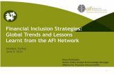 Financial Inclusion Strategies: Global Trends and Lessons Learnt … › content › dam › Worldbank › Event › ... · 2019-08-25 · have now published Financial Inclusion strategies
