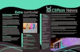Clifton News Volume 1 December 2017 Extra curricular ...€¦ · Clifton News Volume 1 December 2017 Clifton News We aim to send every young person into the world able and qualified