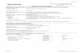 SAFETY DATA SHEET - 4 Office … · 2013 TLVs and BEIs (Threshold Limit Values for Chemical Substances and Physica Agents and Biological Exposure Indices) OSHA Occupational Safety