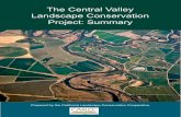 The Central Valley Landscape Conservation Project: Summaryclimate.calcommons.org/sites/default/files/basic/CVLCP... · 2018-08-23 · The goal of the Central Valley Landscape Conservation