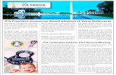 ICA President announces Board adoption of Value Statementsicachoice.com/issues/ICAchoice-AUG2019.pdfof Chiropractic (DC) tour all sections of China educating the media, public policy