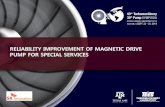 Case Study P1: Reliability Improvement of Magnetic …...RELIABILITY IMPROVEMENT OF MAGNETIC DRIVE PUMP FOR SPECIAL SERVICES Presentation Overview 1. Executive Summary 2. Application