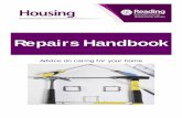 Repairs Handbook - reading.gov.uk€¦ · Water – burst or leaking pipe • Turn the water off at the main stopcock • If the electrics are affected, turn of the electricity at