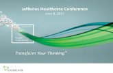 Jefferies Healthcare Conference › CMSFiles › Jefferies.com › files › Codexis... · 2017-06-15 · Protein Catalyst Products & Services Platform License For Elite Partners’