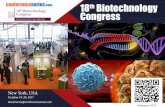 18th Biotechnology BCO 2017 Congress · 2017-08-02 · BioAmerica 2017 Market Analysis Report: Total Revenue in Biotechnology and Annual growth The global biotechnology market size