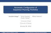 Automatic Configuration of Sequential Planning Portfolios › papers › seipp-et-al-aaai2015-slides.pdf · Automatic Con guration of Sequential Planning Portfolios Jendrik Seipp1