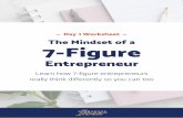 Money Mindset Event - Amazon Web Services · PDF file The Mindset of a 7-Figure Entrepreneur TAKE ACTION 1. What TWO things do you need to know about the way your brain is wired and