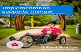 Implementation supports manual - Holland Bloorview › sites › default › files › 2019-06...Implementation supports manual Chronic pain assessment toolbox for children with disabilities