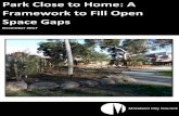 Park Close to Home: A Framework to Fill Open Space Gaps · high quality open space network keeps pace with this growth. Population projections for the City of Moreland prepared by
