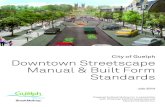 City of Guelph Downtown Streetscape Manual & Built Form ...guelph.ca/wp-content/uploads/Streetscape_Section_1.pdf · current best urban design practices, aligns with the Downtown