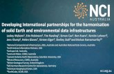 Developing International partnerships for the ... · nci.org.au Developing International partnerships for the harmonisation of solid Earth and environmental data infrastructures Lesley
