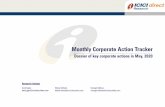 Monthly Corporate Action Trackercontent.icicidirect.com › mailimages › IDirect_CorporateActionTracke… · L&T Mutual Fund sold 21.2 lakh shares (2.2%) of Sobha Arisaig India