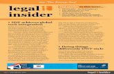 HSF achieves global tech integration - Legal IT Insider · 2020-05-25 · HSF ACHIEVES GLOBAL TECH INTEGRATION CONTINUES ON P.6 Doing things differently DWF-style One of the key pillars